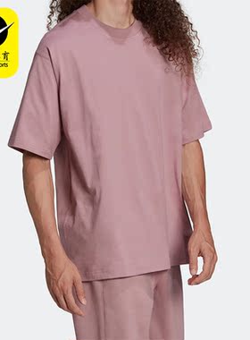 Adidas/阿迪达斯正品三叶草夏季新款男子宽松运动短袖T恤 HC4515