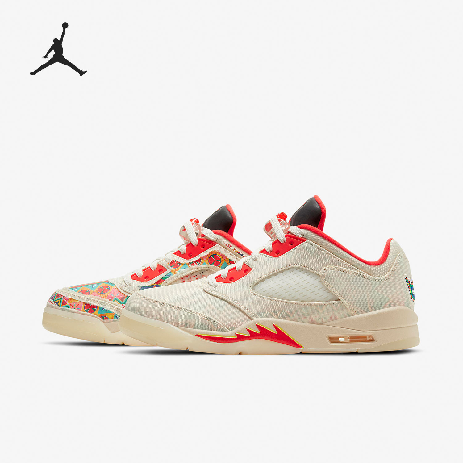 耐克正品aj5男子低帮气垫篮球鞋