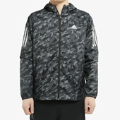 运动服休闲透气外套 Adidas 新款 男装 EH3803 阿迪达斯正品