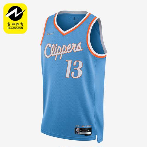 Nike/耐克正品新款乔治泡椒快船队男子篮球无袖球衣DB4031-463