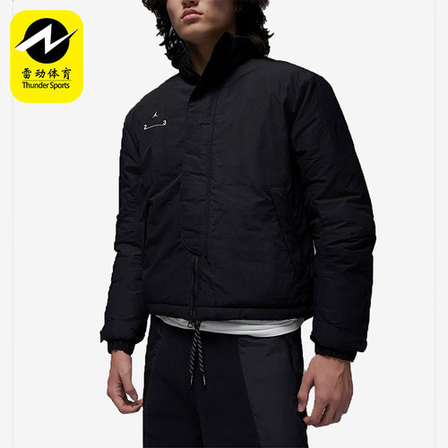 Nike/耐克正品JORDAN冬季新款男子保暖耐磨立领棉服 DV1618-010