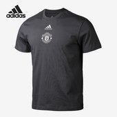 男子曼联球迷运动训练透气T恤 新款 GM3859 阿迪达斯正品 Adidas