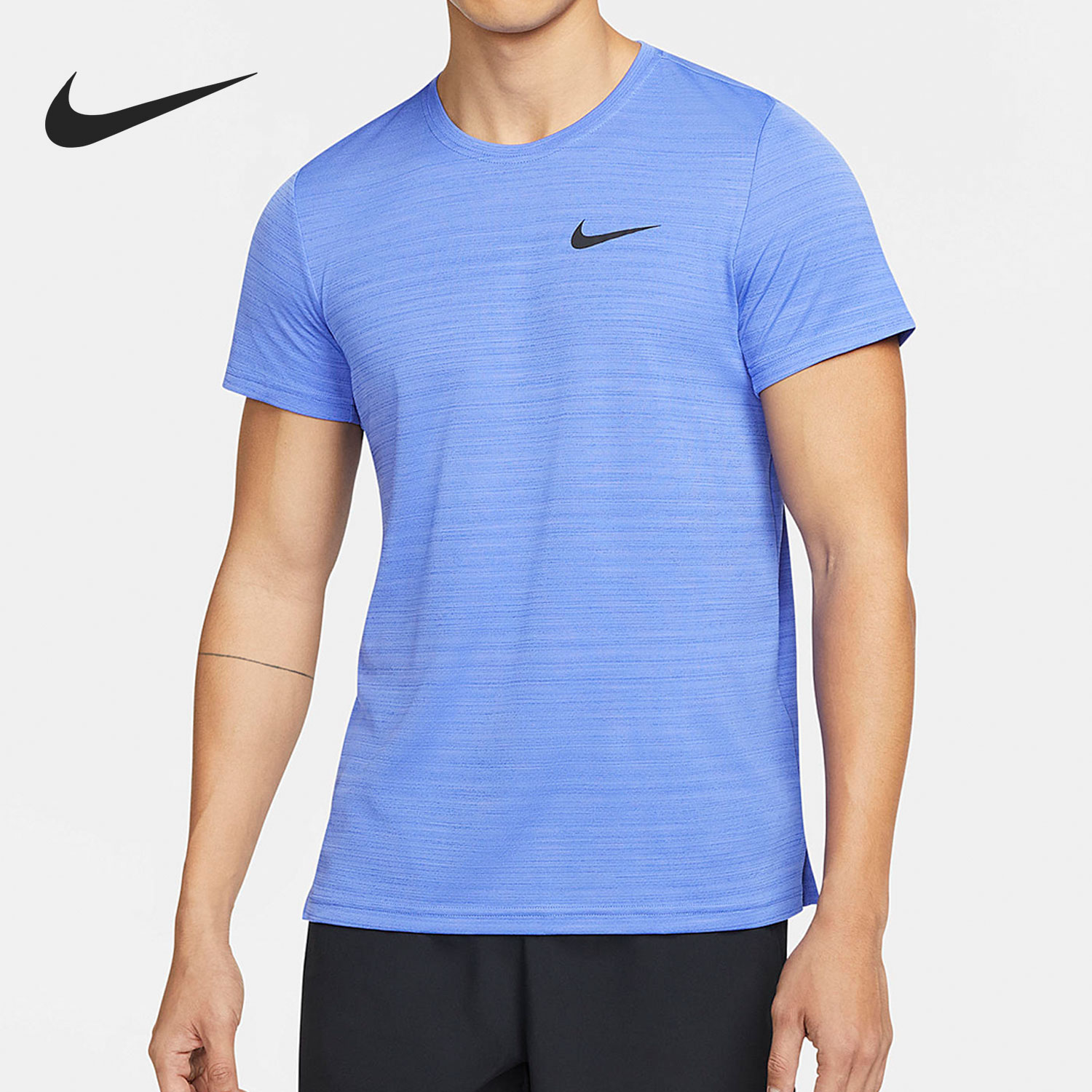 Nike/耐克正品PRO DRI-FIT男子夏运动休闲透气圆领短袖CZ1220-500