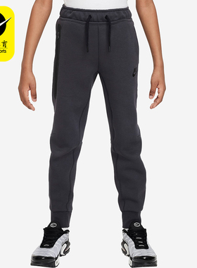 Nike/耐克正品春季大童抽绳休闲运动针织束脚长裤FD3287-060