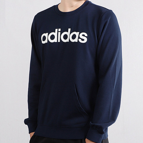 阿迪达斯运动男子休闲卫衣正品