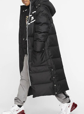 耐克nike正品大童长款冬季羽绒服