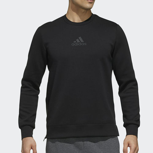 Adidas/阿迪达斯正品男装圆领卫衣19冬季新气宽松运动上衣FJ0252