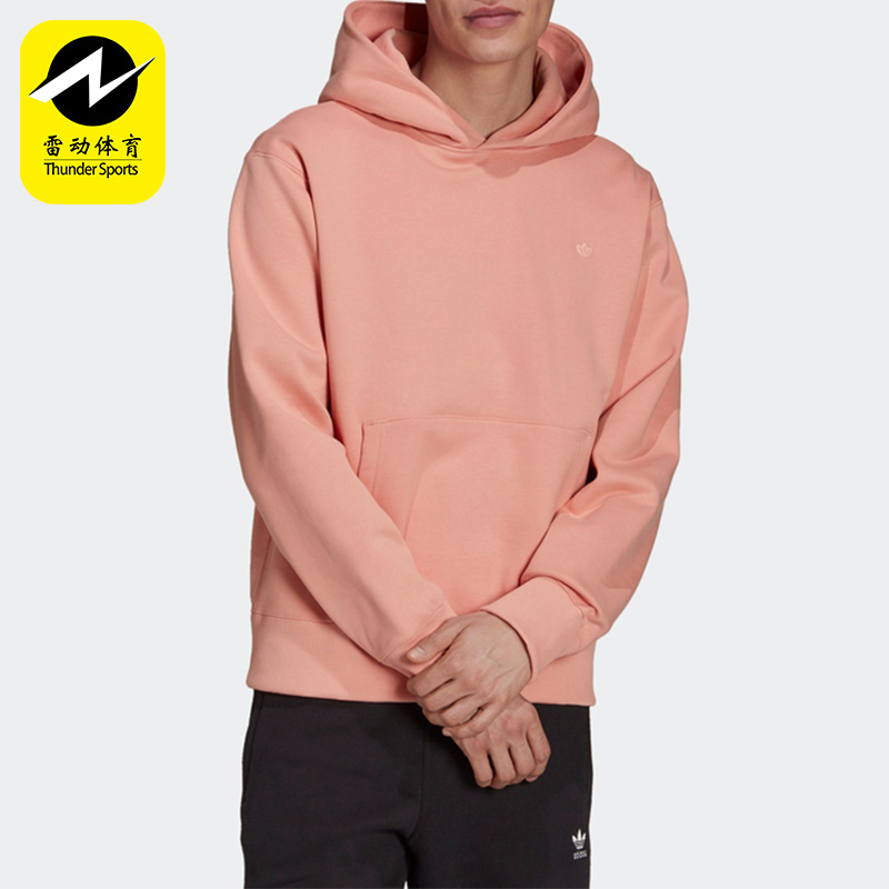 阿迪达斯男子加绒连帽套头衫