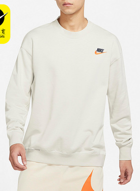 Nike/耐克正品春季新款男子圆领休闲长袖套头卫衣DR7834-072
