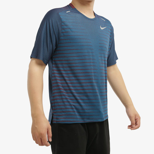 NIKE/耐克正品 TECHKNIT FUTURE FAST 男子跑步运动T恤 CU6057