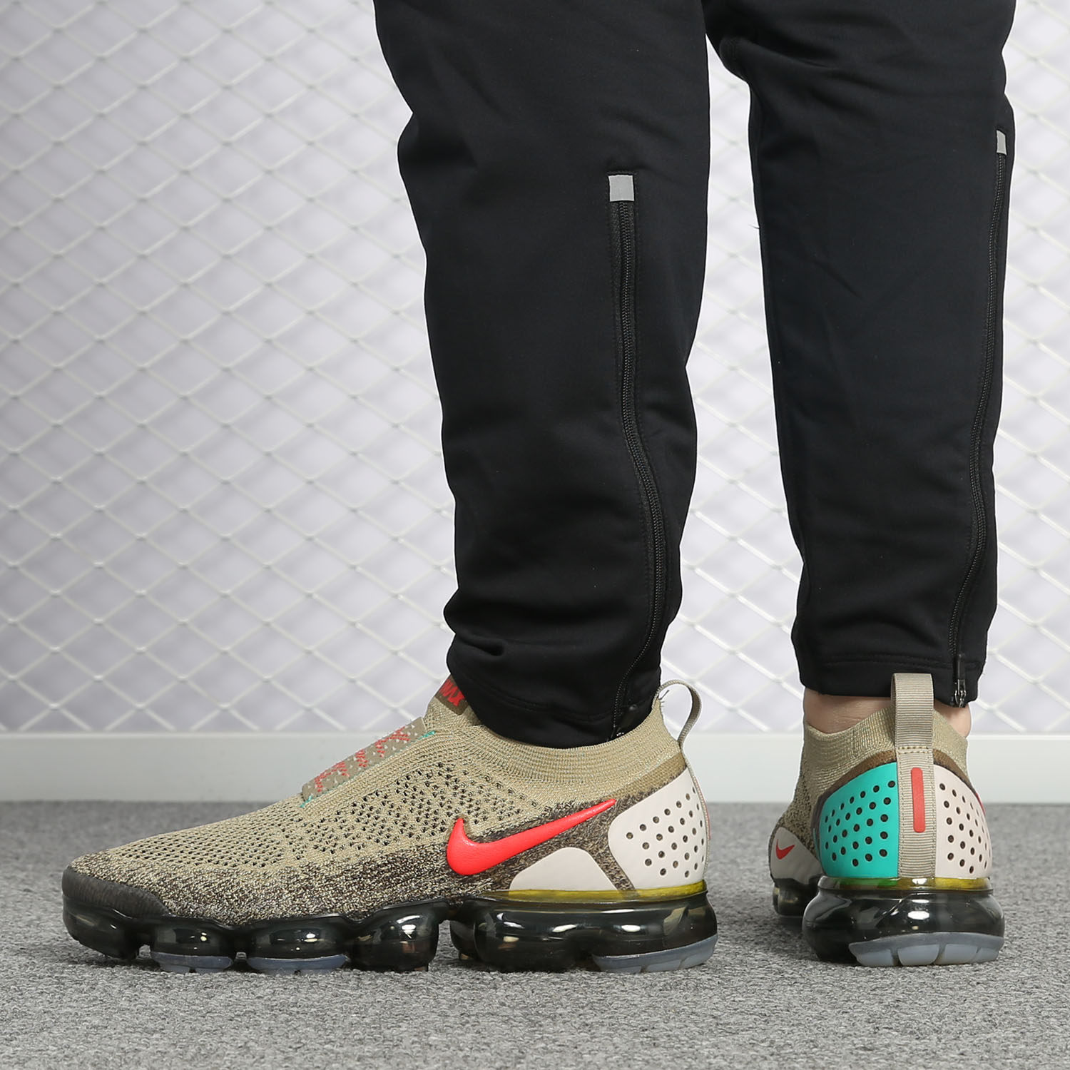 Nike/耐克正品AIR VAPORMAX FK MOC2 男子全掌大气垫跑步鞋AH7006
