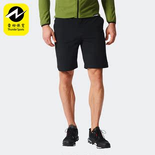 简约休闲梭织短裤 Adidas 男子时尚 夏季 AZ7328 阿迪达斯正品