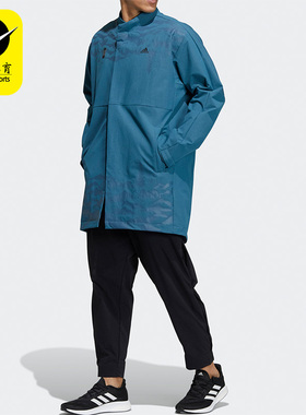 Adidas/阿迪达斯正品休闲男子立领运动防风加绒保暖外套 H39302