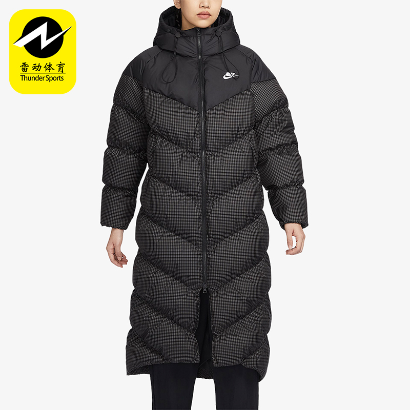 耐克正品女子宽松运动羽绒服