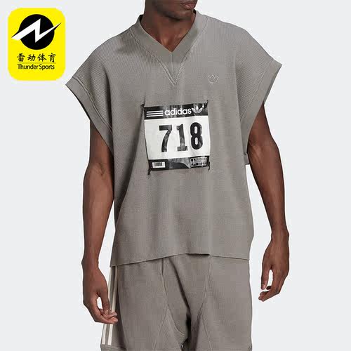 阿迪达斯正品男子运动背心