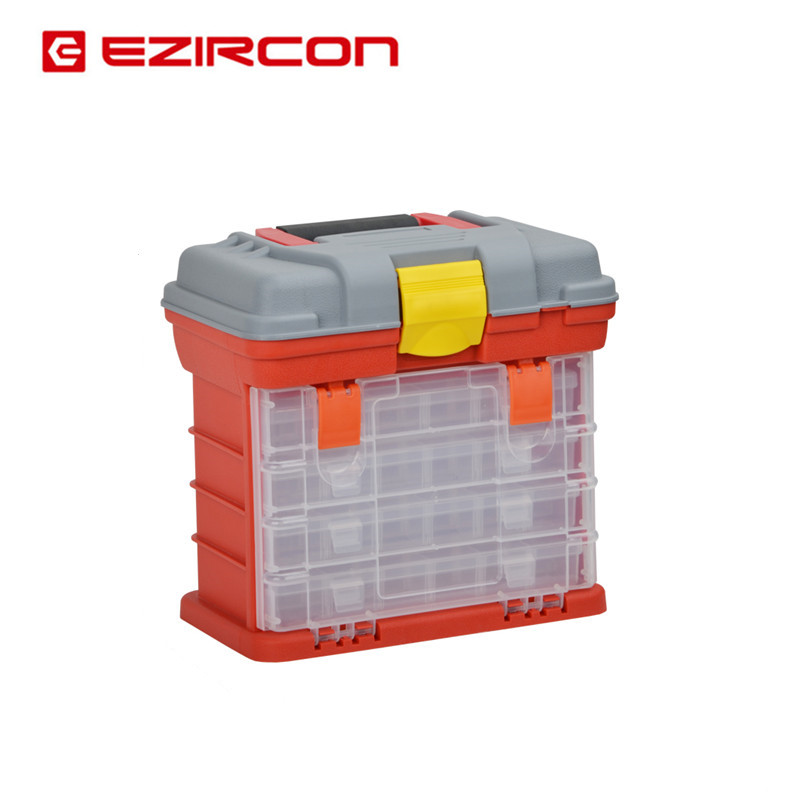 手提式零件箱钓鱼工具收纳盒整理