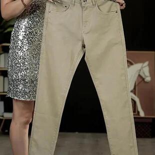 松紧腰 P休闲宽松n显瘦百搭大RVW码 新织序衣舍早秋新款 星空纹男士