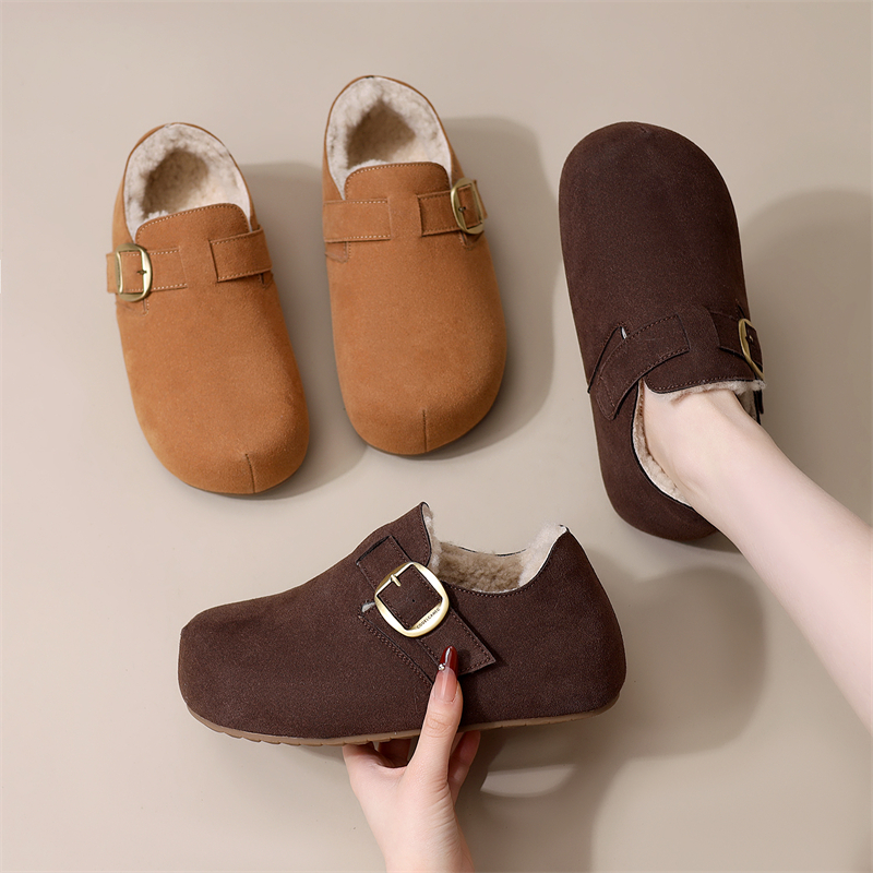 古兹曼内增高百搭勃肯棉鞋