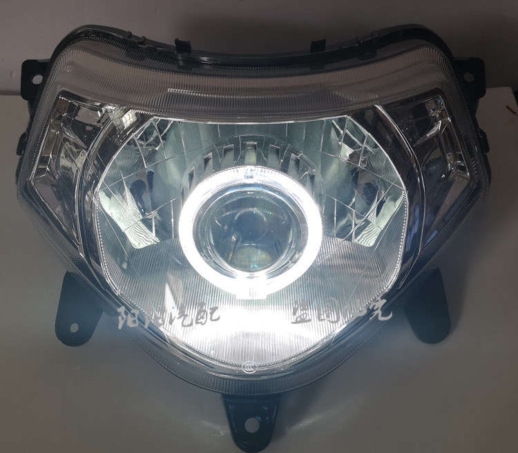 适用于喜藴/喜致3寸透镜 WH125T-5A大灯总成疝气灯天使眼恶魔,摩托车/装备/配件,摩托车氙气灯,淘宝优惠券,粉丝福利购,淘宝优惠卷