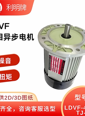 利明 硬齿面耐磨 快速制动 正品质保一年 斜齿轮减速电机LDVF-4