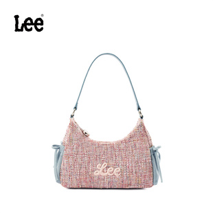 Lee夏季女生百搭云吞包单肩时尚斜挎包通勤托特包腋下包