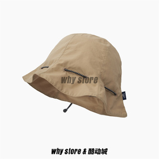 锐步户外徒步登山机能防水透气可收纳折叠遮阳渔夫帽盆帽 Reebok
