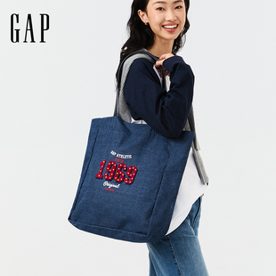 GAP1969牛仔托特包通勤上班出行手提单肩包