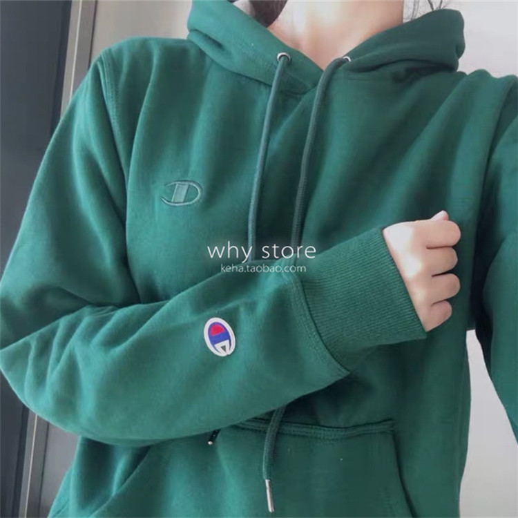 goods in stock Champion Hoodie classic Plush Embroidery logo Hooded Sweater Socket men and women Hoodiein the Sportswear/Casual Clothing , Sports Sweater/Pullover  category - from Buy2taobao.com to provide professional Taobao agent buy service