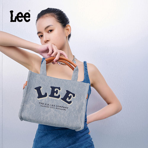 Lee牛仔斜挎包手提单肩包