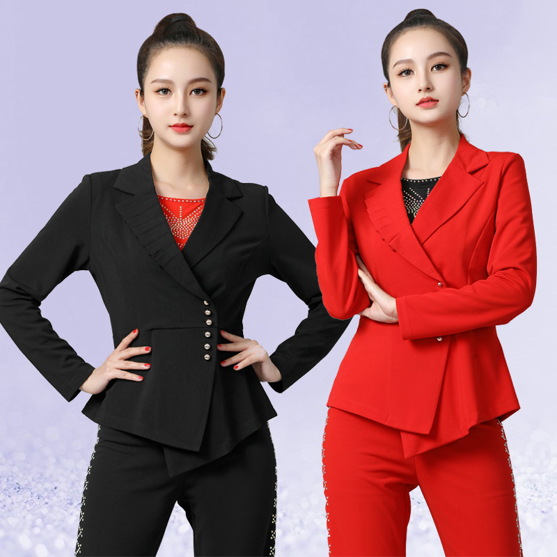 吉特巴西服小西装广场舞服装