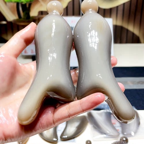 拨筋棒刮痧板白水牛角按摩刮脸板
