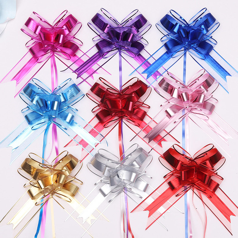 拉花彩带礼盒书本装饰蝴蝶结丝带婚车布置手拉花接亲副车拉花大号,节庆用品/礼品,拉花,淘宝优惠券,粉丝福利购,淘宝优惠卷