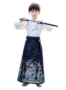 马面裙套装汉服古装侠客唐装演出
