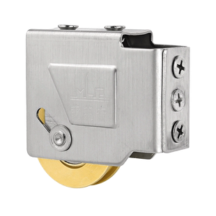 90型老式铝合金门窗滑轮推拉窗户轨道滚轮移门轮子不锈钢轴承铜轮