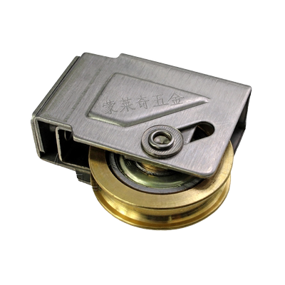 个装老式73铝合金门窗滑轮不锈钢