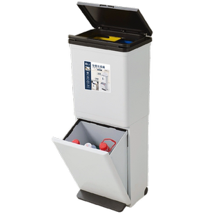 欧本【配件】双层分类厨房垃圾桶上层内桶按压盖子配件