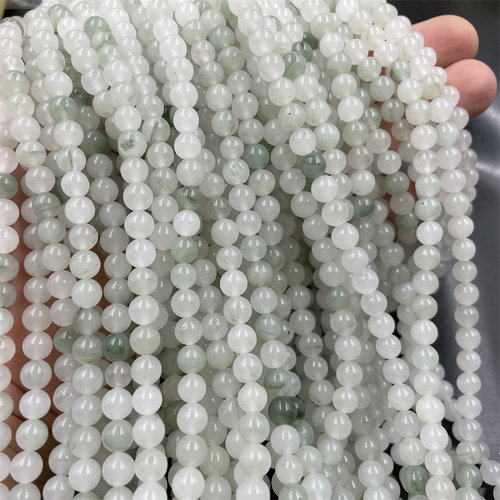 天山翠玉链条半成品圆珠散珠