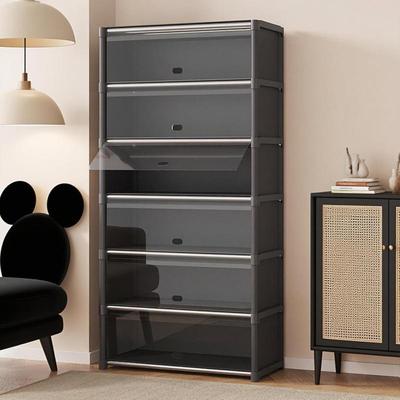 【防尘透明可视】大容量鞋架