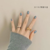 Свежий элегантный лак для ногтей для маникюра, долговременный эффект, популярно в интернете