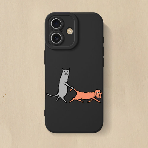 猫狗游戏iPhone手机壳