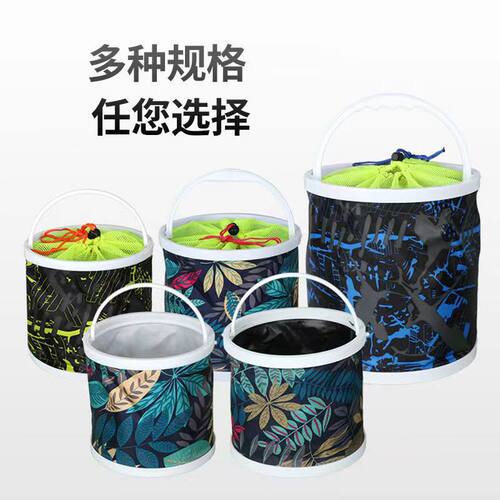 折叠打水桶帆布钓鱼水桶