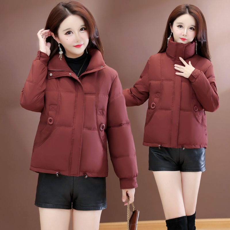时尚棉衣外套女秋冬2025新款今年流行爆款短款棉服小个子洋气棉袄