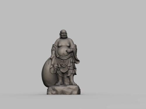 十八罗汉3D建模 STL文件三维立体图ZB