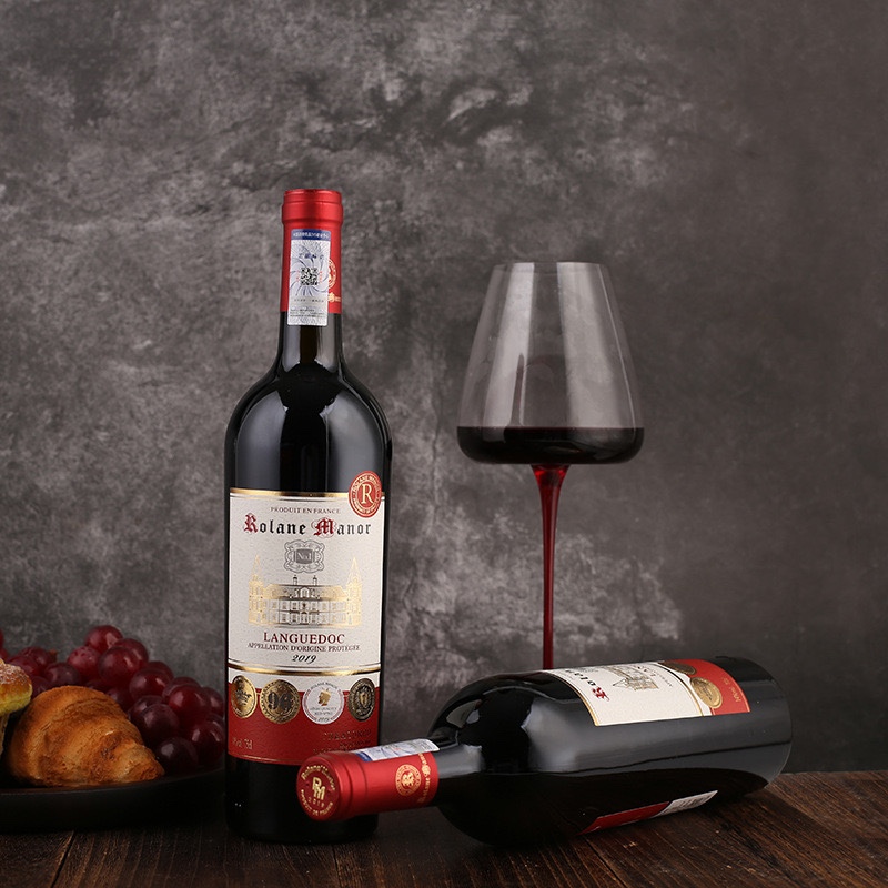 正品!云穆庄园壹号庄珍藏干红葡萄酒!aop等级法国原瓶进口