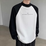 24宽松百搭插肩慵懒风加绒加厚卫衣XZ507-1WY6020P60大货备，男装卫衣，星座507-1