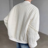 秋冬新款韩版宽松拉链设计款加厚棉服XZ507-1MY8020P120大货备，男装棉衣，星座507-1