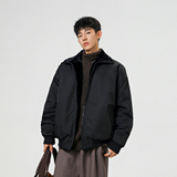 双面穿刺绣反领夹克宽松皮草保暖外套XZ507-1MY8022P105大货备，男装夹克，星座507-1