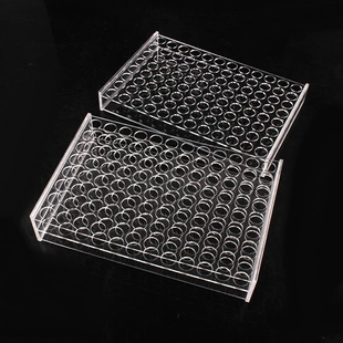 包邮 塑料亚克力96 100孔 5ml 10ml病毒管架样品管冻存管架试管架