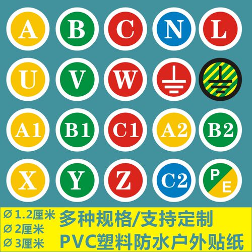 abc防水标签贴纸不干胶