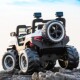 双座儿童电动车越野车四轮汽车宝宝玩具车可坐大人四驱遥控童车